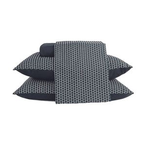 Jogo De Cama Tint Microfibra Preto - Acasa Jogo De Cama Tint Microfibra King - Acasa Preto
