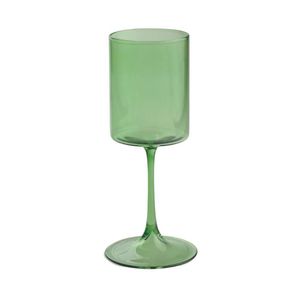 Taça Ava Vidro Verde 385ml - Acasa