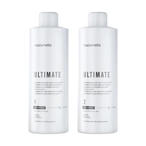 Kit Escova Progressiva Madame Lis Ultimate + Shampoo Limpeza Profunda 1 Litro