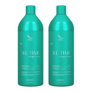 Kit 2 Escovas Progressivas Zap All Time Orgânica 1 Litro