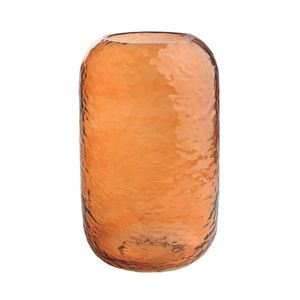 Vaso Sunset Vidro Marrom - Acasa