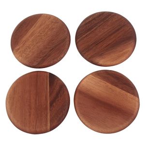 Porta Copos Acácia 11cm Com 4 Peças - Acasa