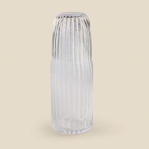 Kit De Copo Moringa Vidro Transparente 1l - Acasa