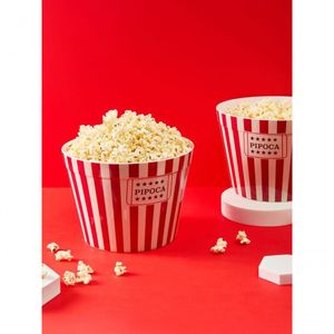 Bowl Para Pipoca Cinema Melamina Vermelha - Acasa