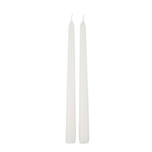 Kit Vela Castiçal Branca 25cm - Acasa