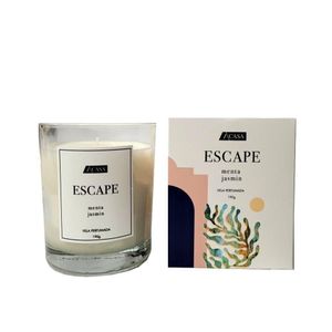Vela Perfumada Escape Menta E Jasmin 190g - Acasa