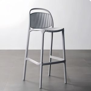 Banqueta Ava Cinza - Acasa
