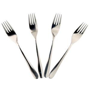 Conjunto De Garfos Acasa Inox Com 4 Peças