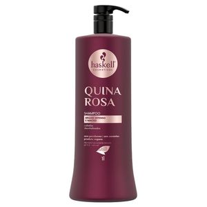 Shampoo Quina Rosa Brilho Intenso E Maciez Haskell 1000ml