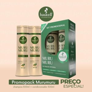 Promopack Para Nutrição E Recuperação Haskell Murumuru 300ml