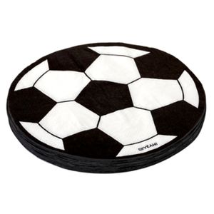 Guardanapo Folha Dupla Estampado 32x32cm Futebol - 20 Un
