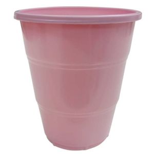 Copo Plástico Happy Line 210ml Rosa Bebê - 8 Un