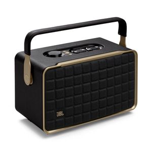 Caixa De Som Portátil Jbl Authentics 300 Com Alça, Bluetooth Preto Bivolt