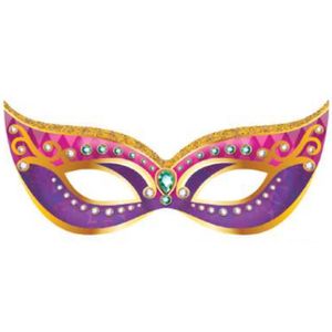 Painel Gigante Carnaval Máscara Para Decoração De Salão 82cm