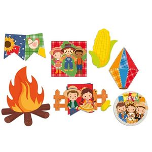 Cartaz Decorativo Especial Quadrilha Junina - 7 Un