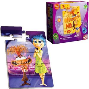 Lembrancinha Infantil - Mini Quebra-cabeça De Madeira Disney Divertidamente 2 - 1 Un