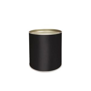 Lata Para Doces Color Preto 10x7cm - 12 Un