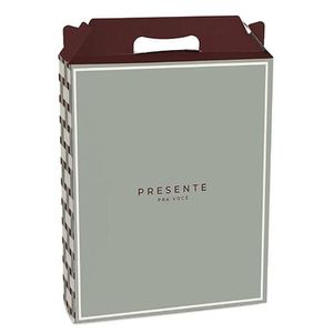 Kit Caixa Maleta Retangular Vertical Land P 15x6x18cm - 10 Un