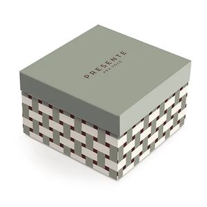 Kit Caixa Quadrada Land P 20x20x10cm - 10 Un