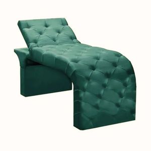 Maca Estofada Estética Cílios Regulável Spa Suede Eloísa Verde