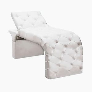Maca Estofada Estética Cílios Regulável Spa Suede Juliette Branco