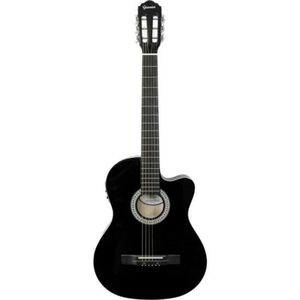 Violão Giannini Sf14 Ceq Eletroacústico Aço Preto