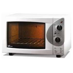 Forno Elétrico De Bancada Fischer 44L Com Grill Branco 1323 110V