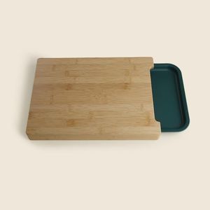Tábua Dublin Bambu 35cm Com Bandeja Removível - Acasa