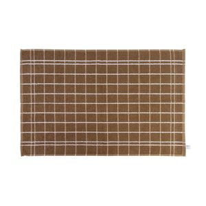Pano Copa Teka 45x70 Bege E Branco