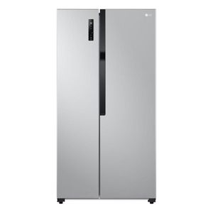 Geladeira Side By Side LG 509L Inverter A+++ Prata GC-B187PQAM 220V