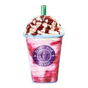 Boia Colchão Bronzeador Milk Shake Inflável Piscina Intex 5877