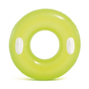 Bóia Inflável Esmeralda Grande Com Alça 76 Cm Amarelo - Intex