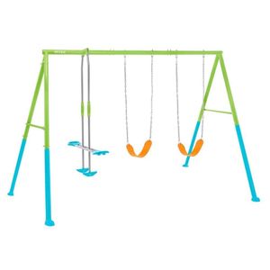 Balanço De Jardim Infantil Três Posições Gangorra E Assentos Intex