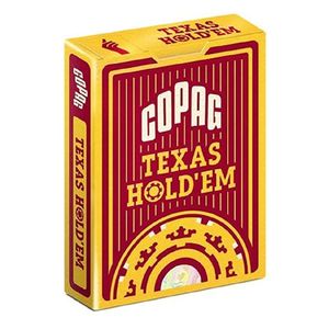 Baralho Plástico Texas Hold'em Ng Poker Size Vermelho Copag