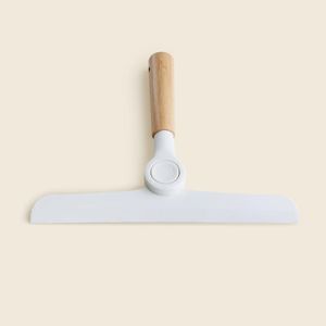 Rodo De Pia Articulável Bambu E Branco - Acasa Rodo De Pia Articulável Bambu Branco - Acasa
