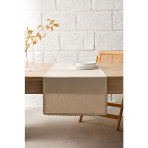 Trilho De Mesa Bege - Acasa