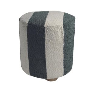 Puff Stripes Verde - Acasa