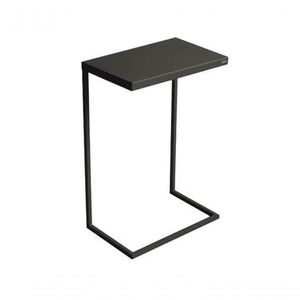 Mesa De Apoio Wire Aço Carbono Preto - Linee
