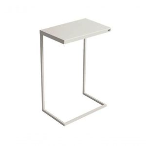 Mesa De Apoio Wire Aço Carbono Porcelana - Linee