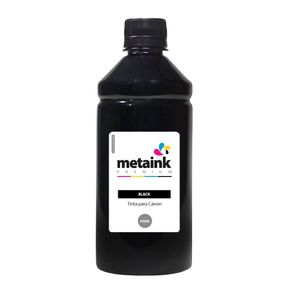 Tinta Para Canon Universal Black 500ml Corantemetaink