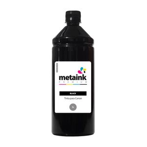 Tinta Para Canon Universal Black 1 Litro Corante Metaink