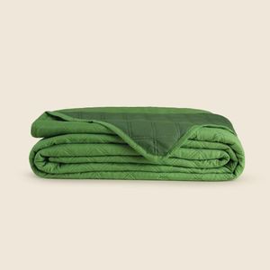 Colcha Microfibra Ultra Verde - Acasa