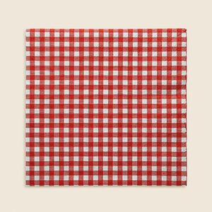 Guardanapo Importado Vermelho 33x33 - Vichy