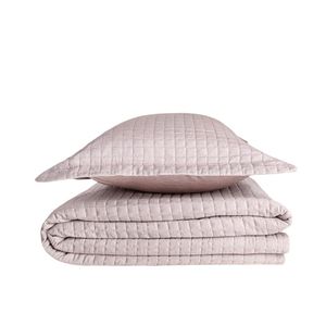 Kit Colcha Solteiro Mesh Taupe - Acasa