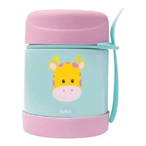 Pote Térmico Animal Fun 320 Ml Com Talher Buba