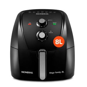 Fritadeira Air Fryer Mondial 8L 1900W Preto AFN-80-FB