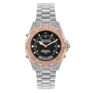 Relógio Technos Masculino Skydiver Bicolor - T20557s/4p T20557s/4p