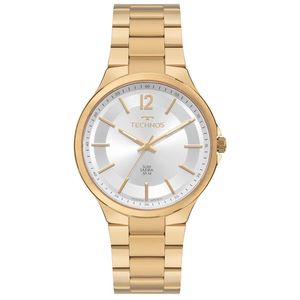 Relógio Technos Masculino Slim Dourado - Gl32bk/1k