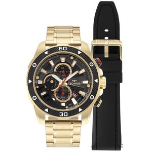 Relógio Technos Masculino Ts Carbon Dourado - Js15ft/t1p Js15ft/t1p