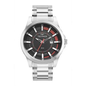 Relógio Technos Masculino Racer Prata - 2117lfe/1p 2117lfe/1p